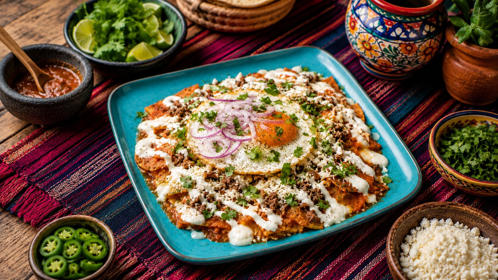 Chilaquiles en Botanazo