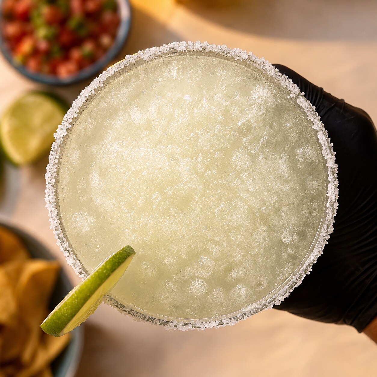 Margarita servida en Botanazo
